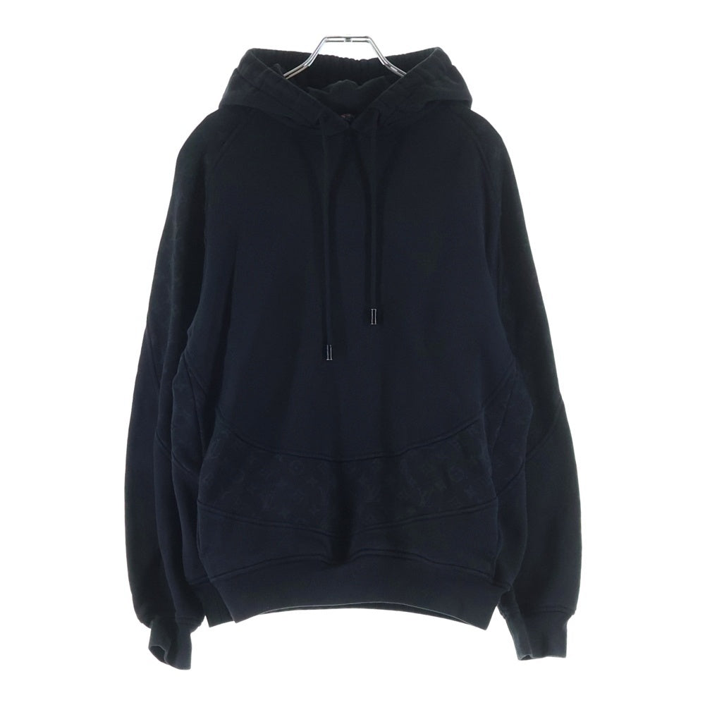 LOUIS VUITTON(ルイヴィトン) モノグラム フーディーパーカー 裏起毛 RM211Q RLE HKY43W ブラック