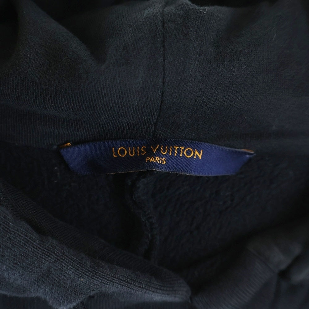 LOUIS VUITTON(ルイヴィトン) モノグラム フーディーパーカー 裏起毛 RM211Q RLE HKY43W ブラック