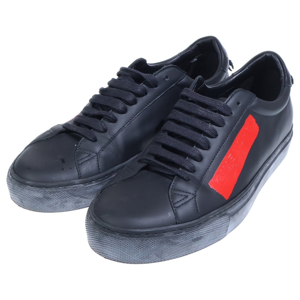 GIVENCHY(ジバンシィ) Urban Street アーバンストリート ペイントロゴ レザー ローカットスニーカー