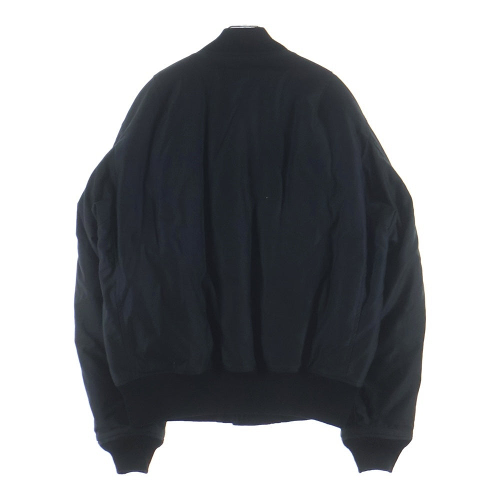 RATS(ラッツ) FLIGHT JACKET TYPE MA-1 ジップアップ フライトジャケット ブラック 17RJ-1004