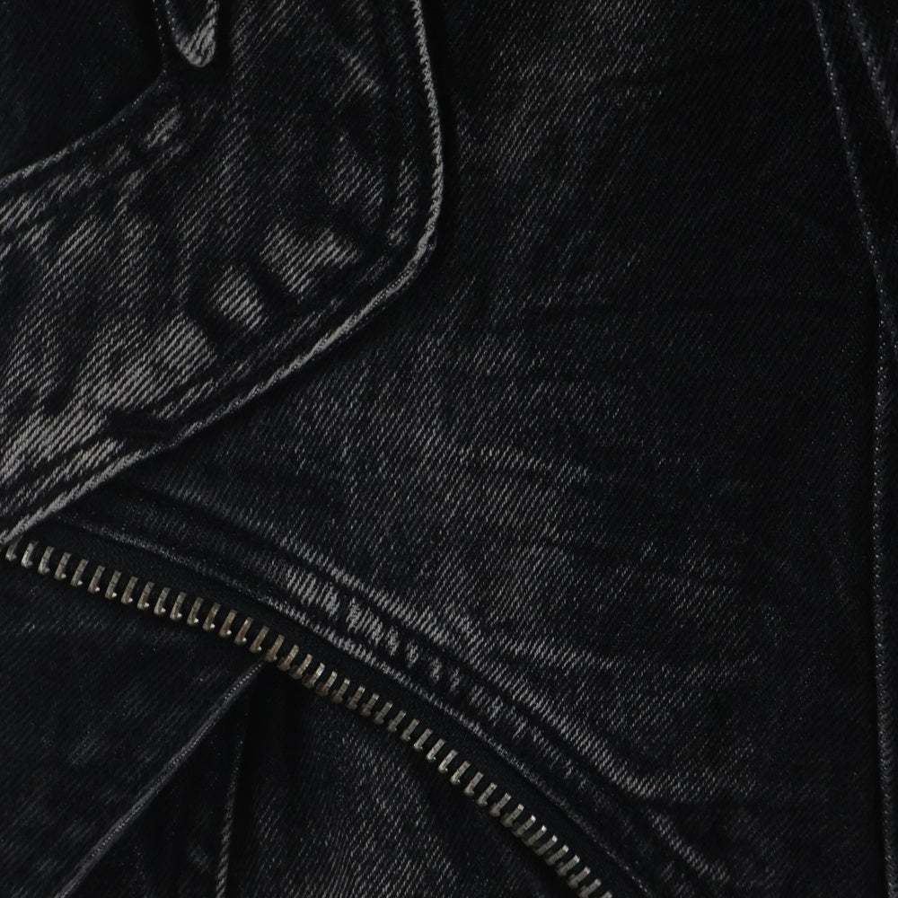 Personsoul(パーソンソール) Strap Tactical Wid denim ストラップ タクティカル ワイドデニム ブラック