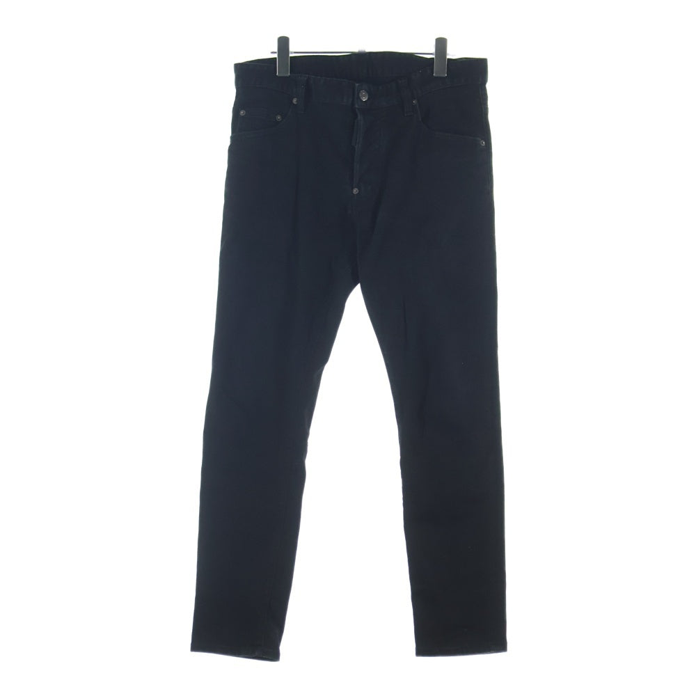 DSQUARED2(ディースクエアード) 23SS Skater Jean スケーター ジーンズ ストレッチデニム ブラック S74LB1282