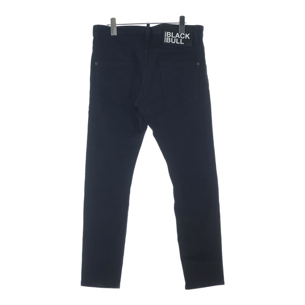 DSQUARED2(ディースクエアード) 23SS Skater Jean スケーター ジーンズ ストレッチデニム ブラック S74LB1282