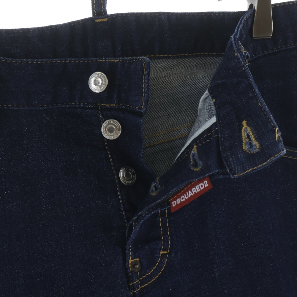 DSQUARED2(ディースクエアード) 22AWSkater Jeanスケーター スリム テーパード デニムパンツ S74LB1198