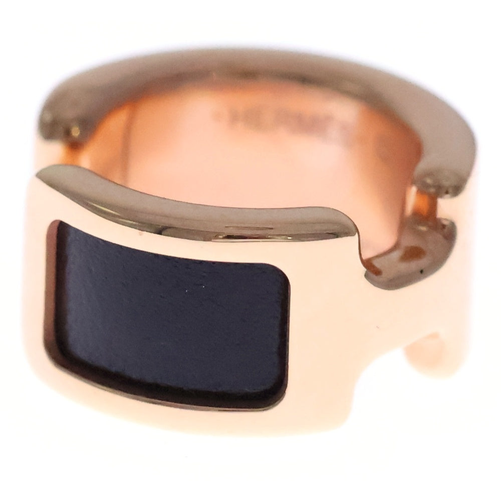 HERMES(エルメス) オランプ PM リング イヤーカフ アクセサリー ブラック/ゴールド レディース