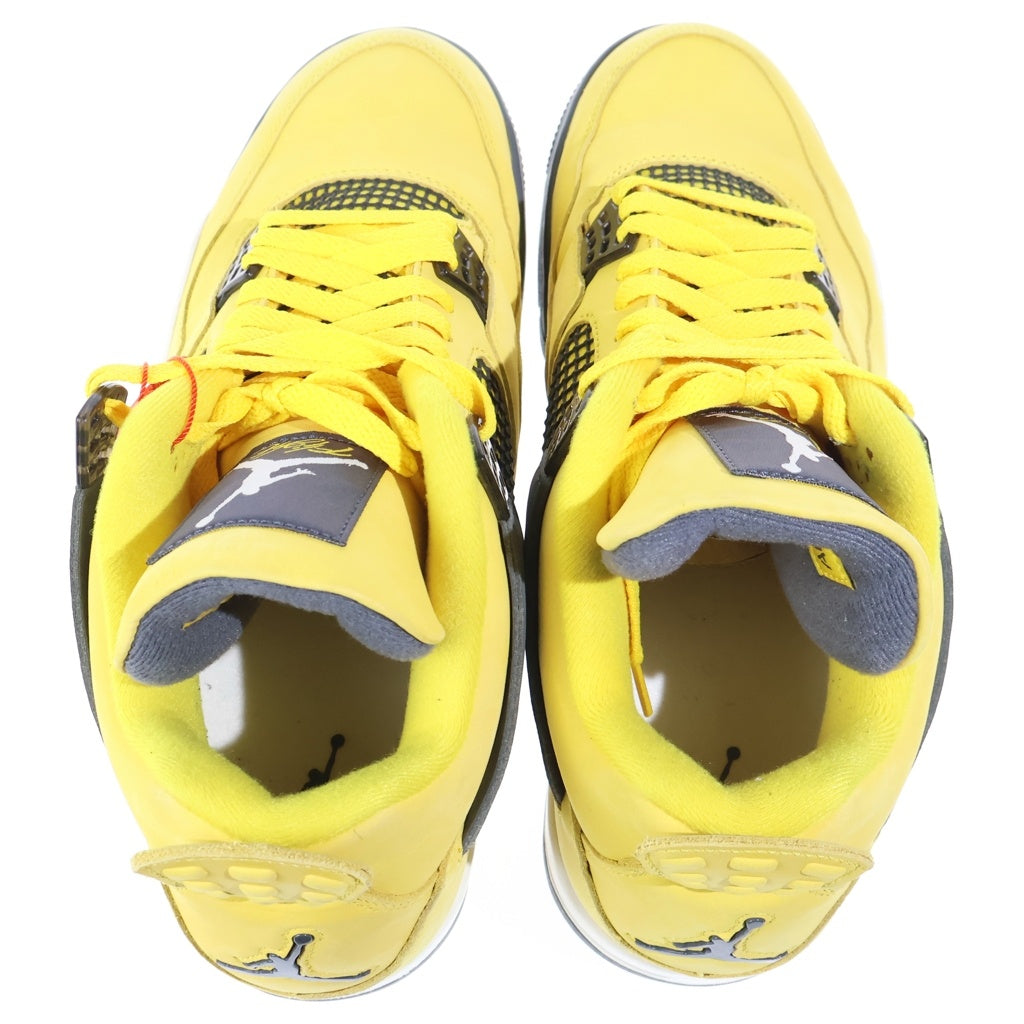 NIKE(ナイキ) AIR JORDAN 4 RETRO TOUR YELLOW CT8527-700 エアジョーダン 4 レトロ ハイカットスニーカー ツアーイエロー 30cm/US12 イエロー