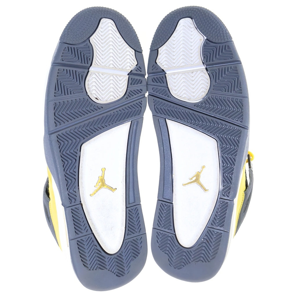 NIKE(ナイキ) AIR JORDAN 4 RETRO TOUR YELLOW CT8527-700 エアジョーダン 4 レトロ ハイカットスニーカー ツアーイエロー 30cm/US12 イエロー