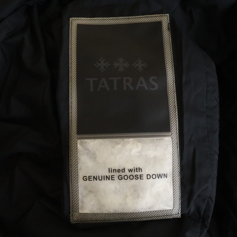 TATRAS(タトラス) NOKO ノコ LTATT22A4885-D ノーカラーダウンジャケット ブラック レディース
