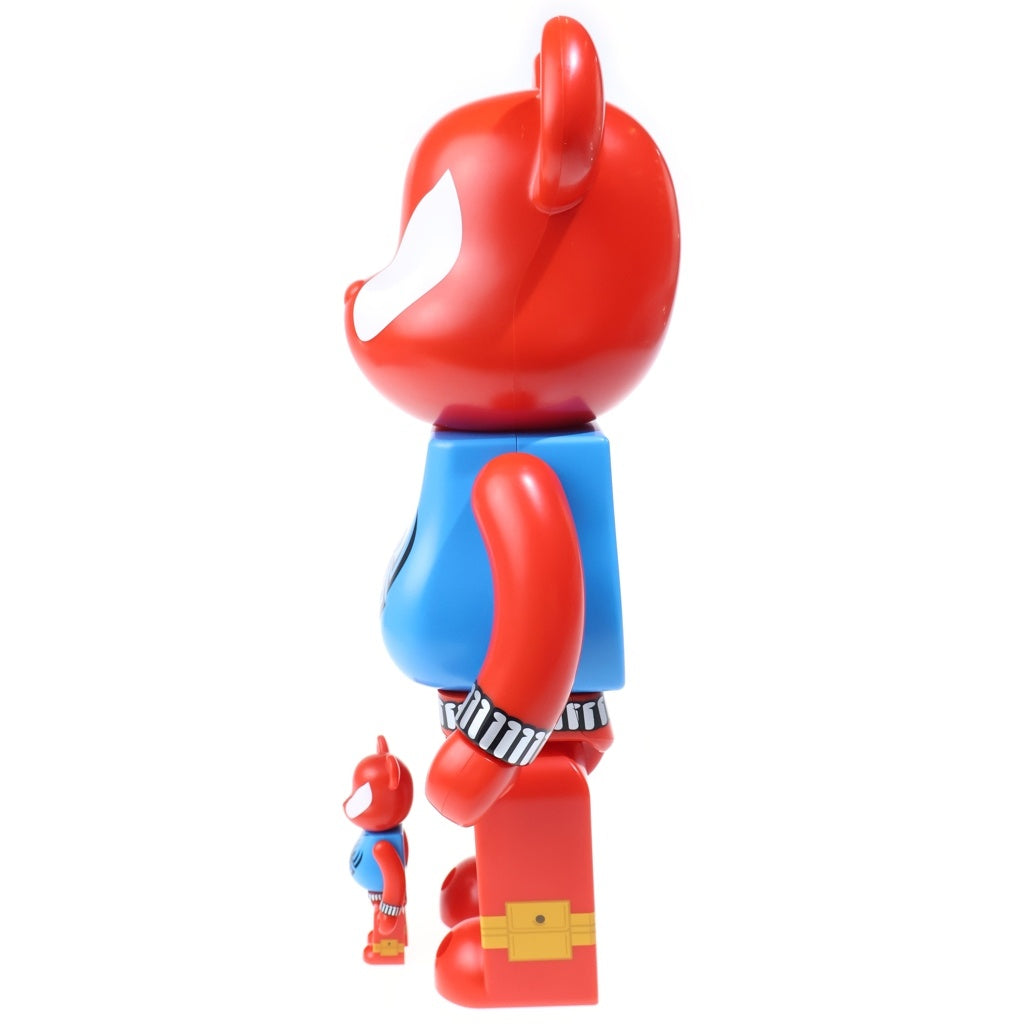 MEDICOM TOY(メディコムトイ) BE@RBRICK SCARLET SPIDER ベアブリック スカーレット スパイダー 100% & 400% レッドブルー