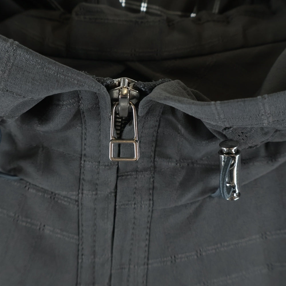 _J.L - A.L_(ジェイラル) 25SSMica Jacket マイカ フーデッドジャケット グレー