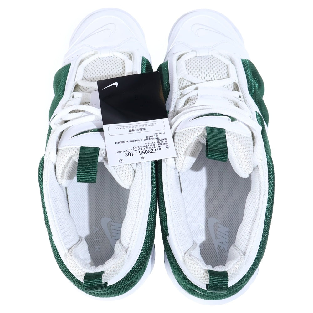 NIKE(ナイキ) Air More Uptempo Celtics エアモアアップテンポ セルティックス ローカットスニーカー ホワイト/グリーン