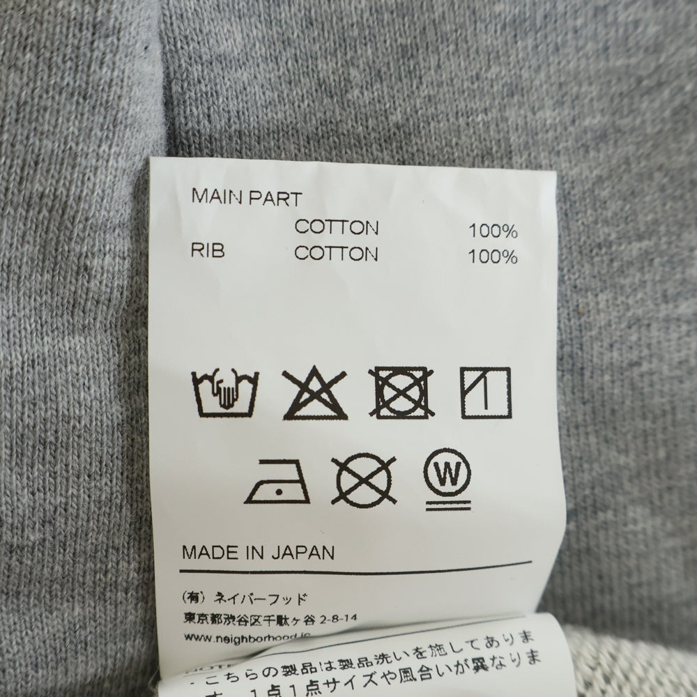 NEIGHBORHOOD(ネイバーフッド) 25AW CLASSIC SWEAT PANTS 252UWNH-PTM01 クラシックスウェットパンツ グレー