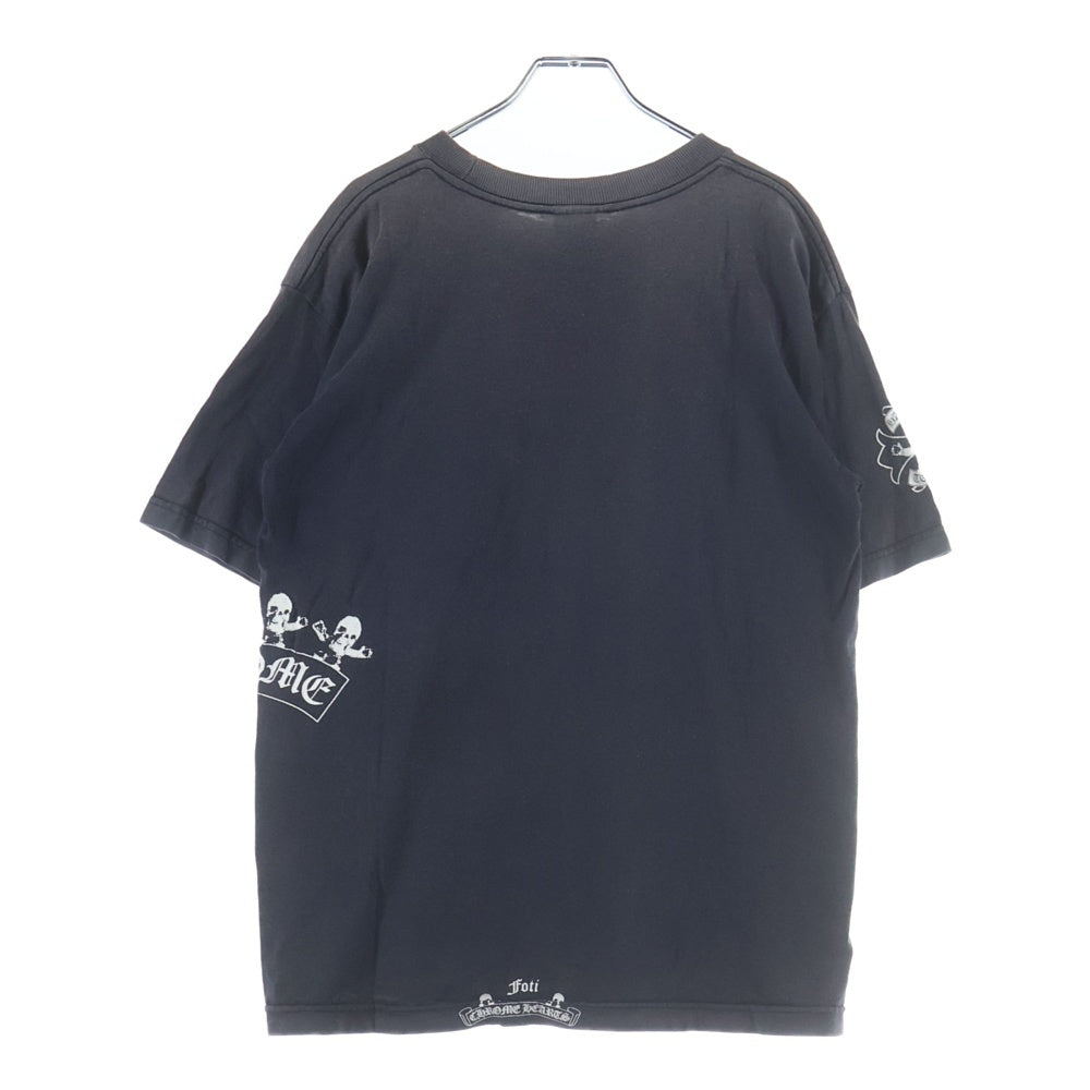 CHROME HEARTS(クロムハーツ) 00s OLD FOTI S/S TEE オールド USA製 FOTI フォティ クルーネックTシャツ ブラック