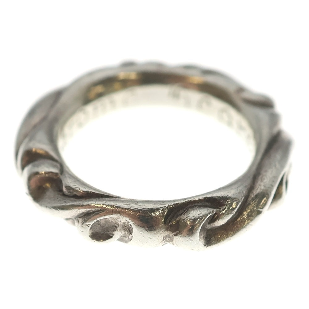CHROME HEARTS(クロムハーツ) SCRL BAND スクロールバンド リング シルバー BCA351