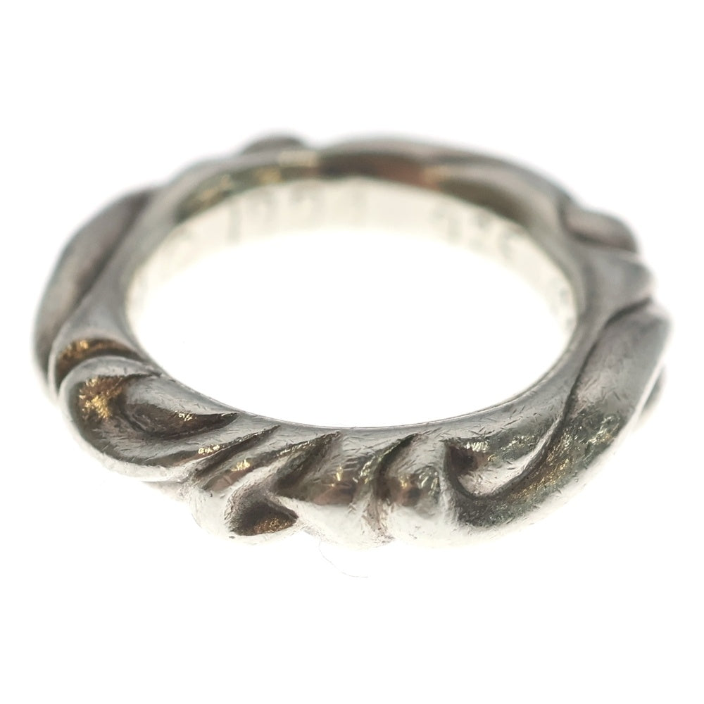 CHROME HEARTS(クロムハーツ) SCRL BAND スクロールバンド リング シルバー BCA351