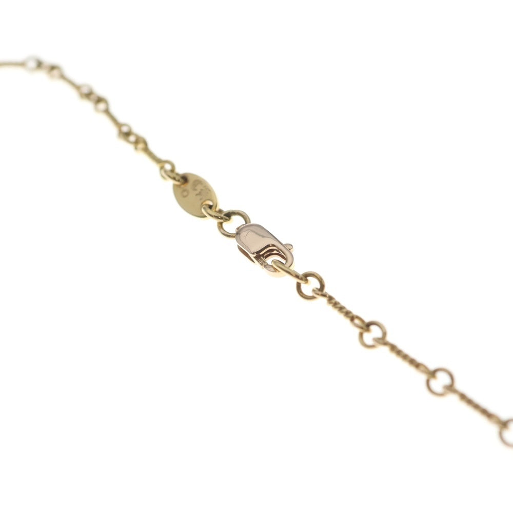 CHROME HEARTS(クロムハーツ) 22K NECKCHAIN T18 ツイストチェーンネックレス 18inch ゴールドBCA014