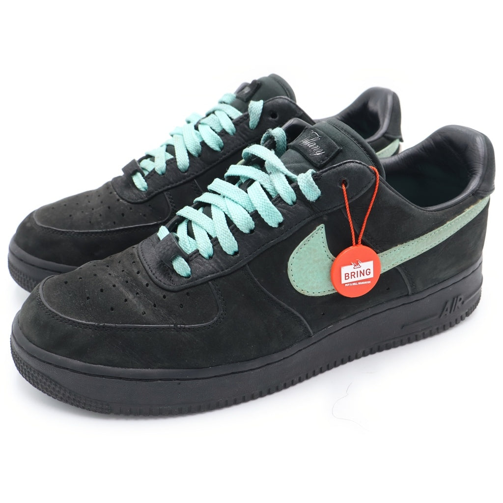 NIKE(ナイキ) ×TIFFANY&CO AIR FORCE 1 LOW ×ティファニー エアフォース1 ローカットスニーカー US10.5/28.5cm 1837 BLACK DZ1382-001 ブラック/ブルー
