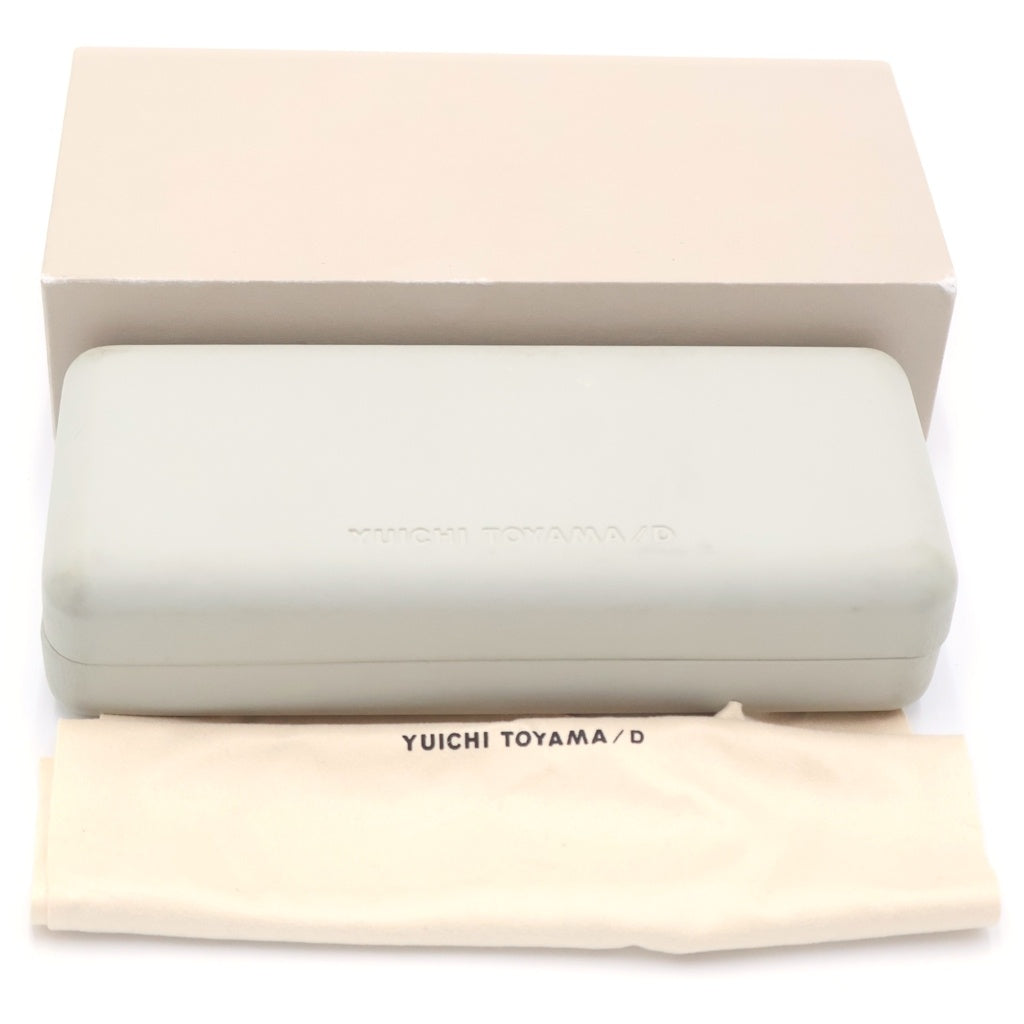 YUICHI TOYAMA(ユウイチ トヤマ) HAKKAKU 01 オクトゴナツ型 メガネ UD-143 45□22-145 ブラック/ゴールド レディース