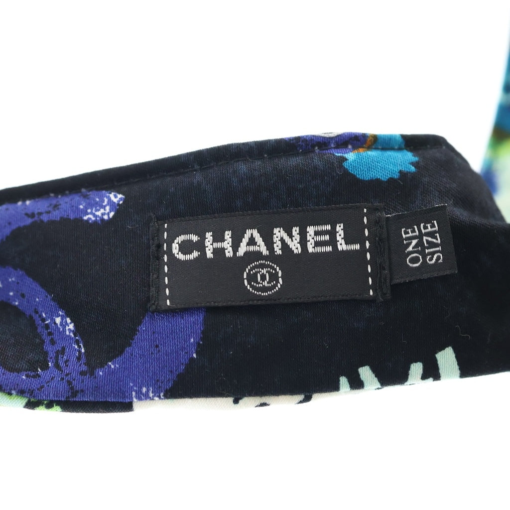CHANEL(シャネル) ココマーク マルチカラー サンバイザー 帽子 マルチ