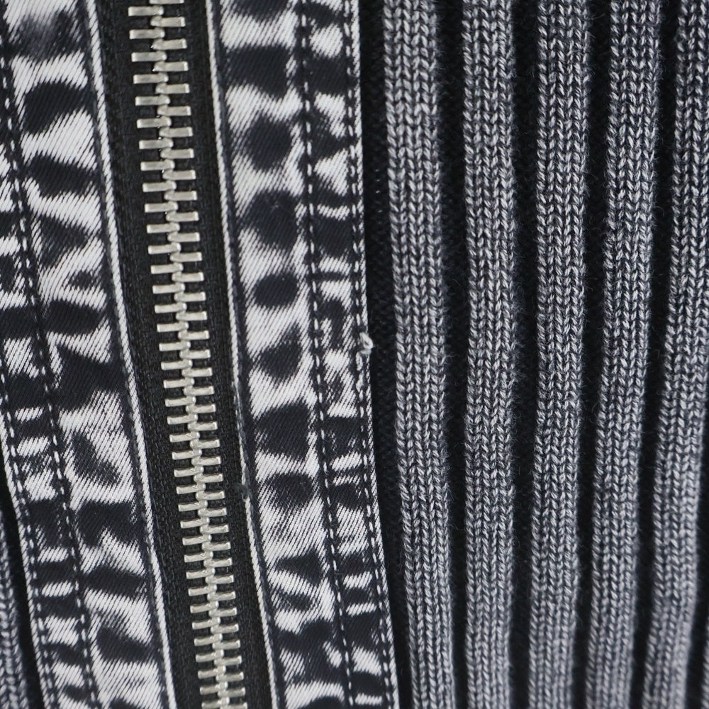 DIESEL(ディーゼル) 25SS K-MATTY ケーマッティ ジップアップ 長袖セーター A17464 0QMAN グレー