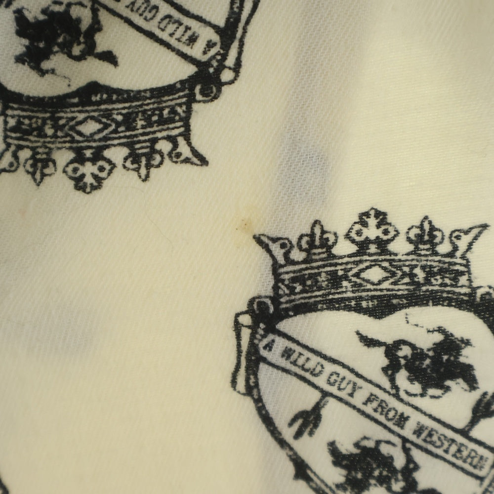 The Letters(ザレターズ) 24SS WESTERN PAJAMA SHIRT CROWN HARTS COW BOY FLANNEL COTTON スナップ ウエスタン LSBD-S0004C パジャマシャツ ベージュ