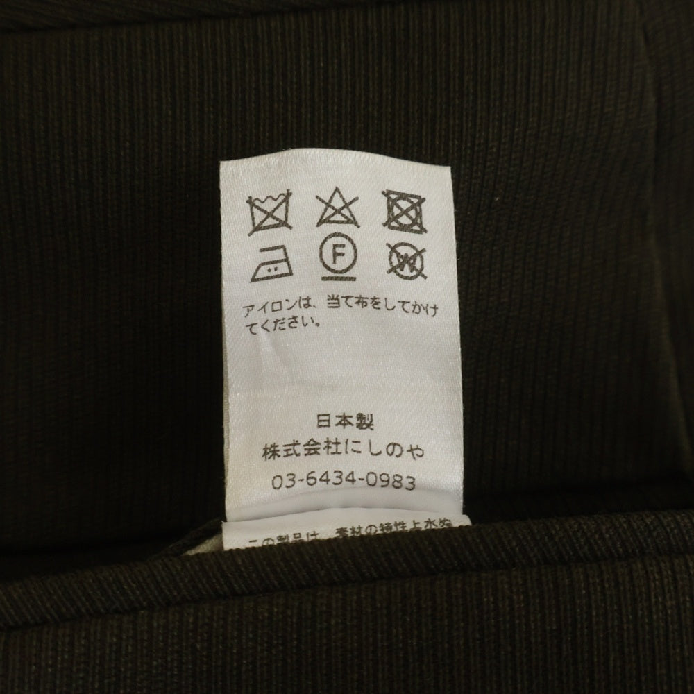 NEAT(ニート) AWC TROPICAL AMERICAN WOOLEN COMPANY ツータック センタークリース ボタンフライ スラックス ブラウン