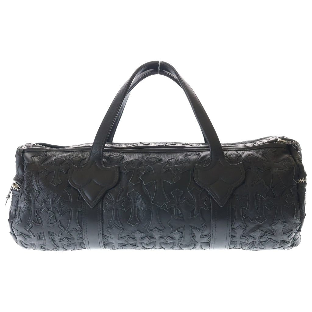CHROME HEARTS(クロムハーツ) DUFFLE GYM CEME ダッフル ジムバッグ セメタリー ボストンバック ブラック