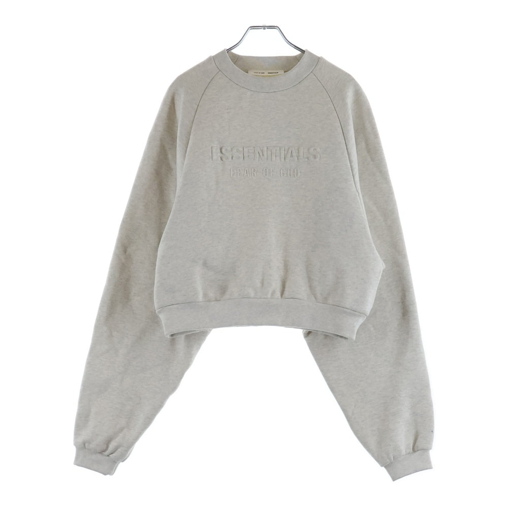 FEAR OF GOD ESSENTIALS(フィアオブゴッド エッセンシャルズ) 26AW 90's Raglan Sweatshirt ラグランスウェットシャツ 192HO257832FW アイボリー レディース