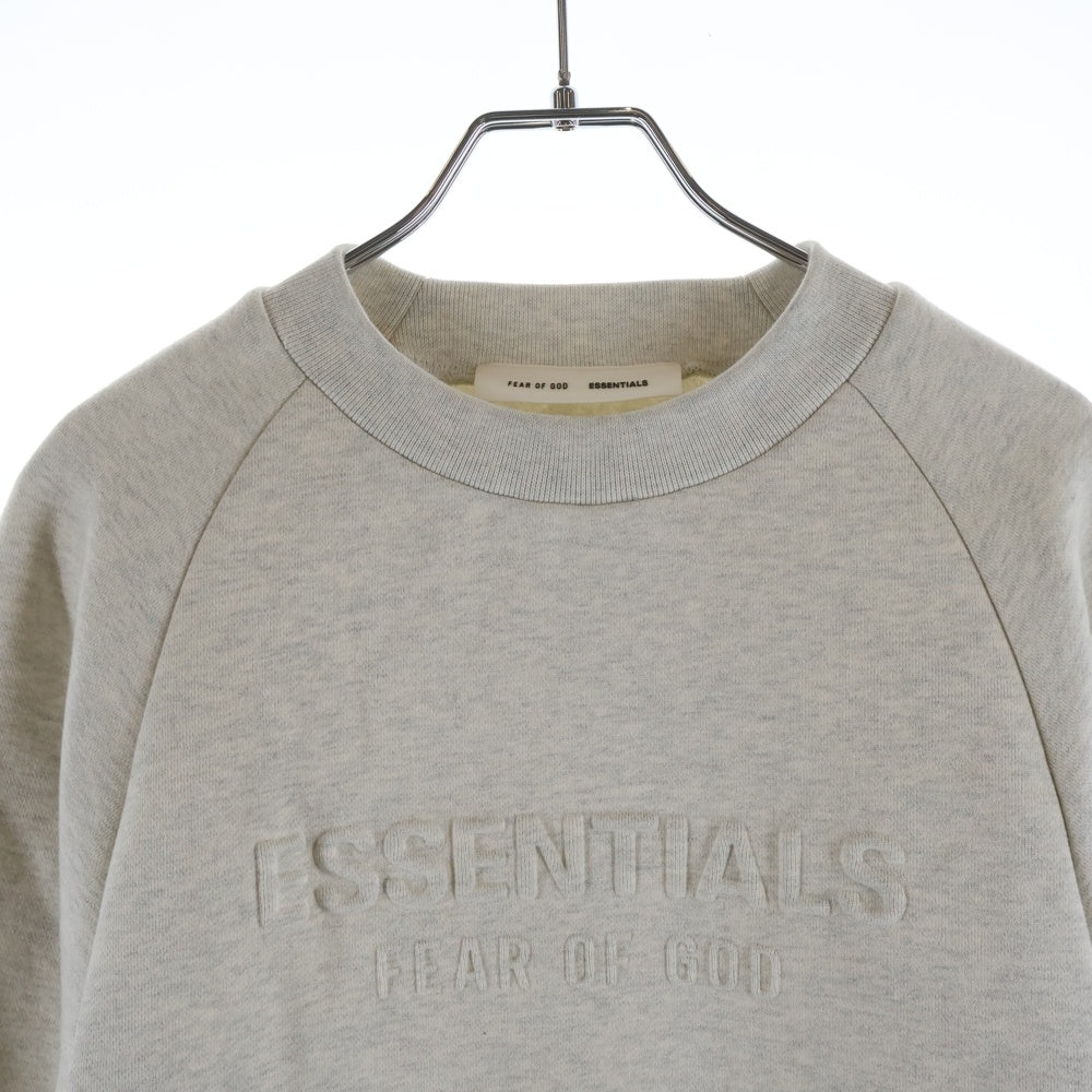 FEAR OF GOD ESSENTIALS(フィアオブゴッド エッセンシャルズ) 26AW 90's Raglan Sweatshirt ラグランスウェットシャツ 192HO257832FW アイボリー レディース