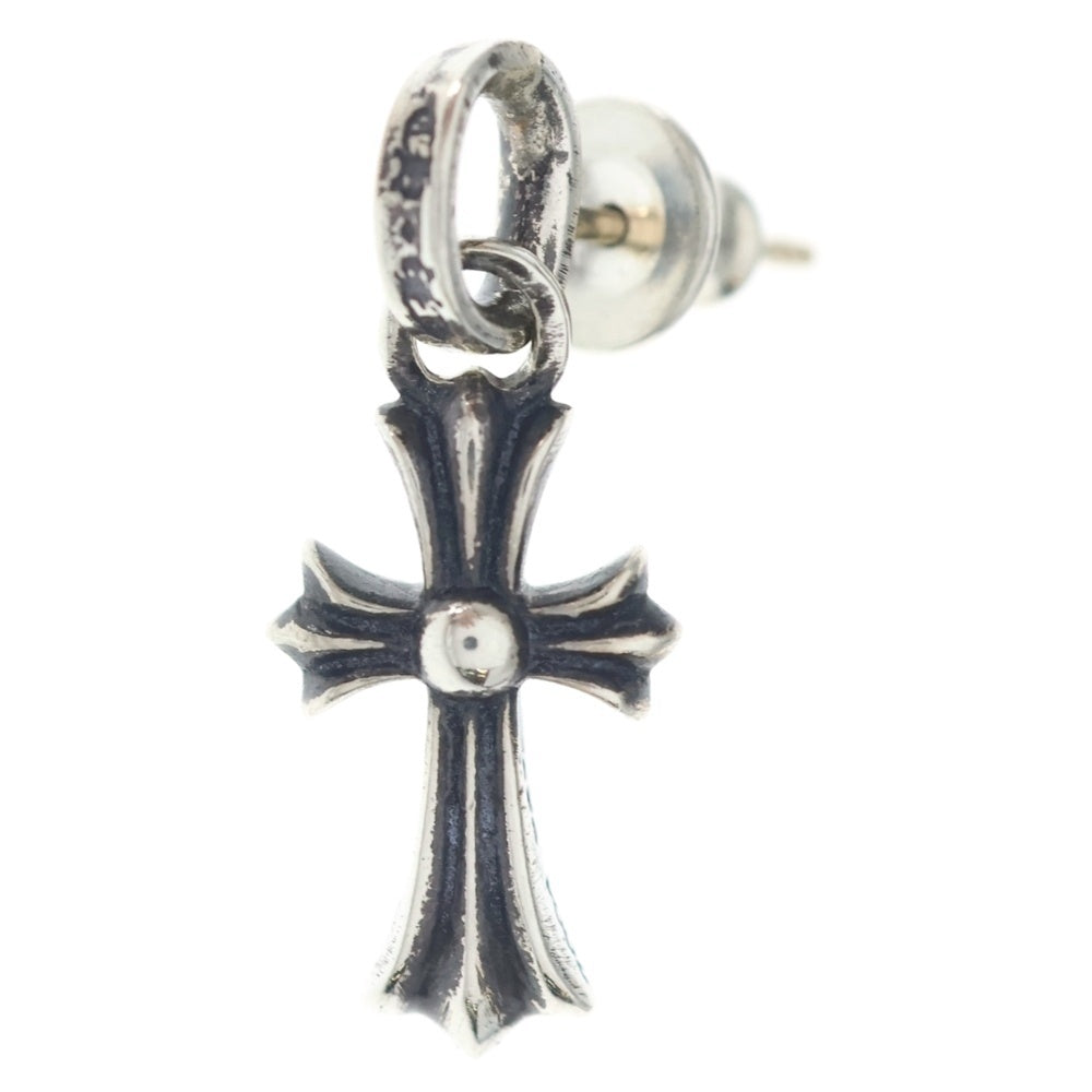 CHROME HEARTS(クロムハーツ) BBY F PPRCHN ベイビーファットクロス ドロップピアス シルバー BCA090