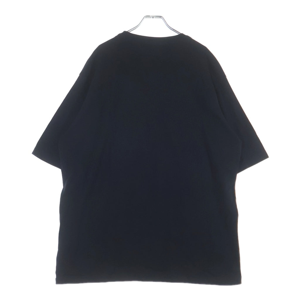 PRADA(プラダ) 23SS トライアングルロゴ クルーネックTシャツ UJN861 S232 240 ブラック