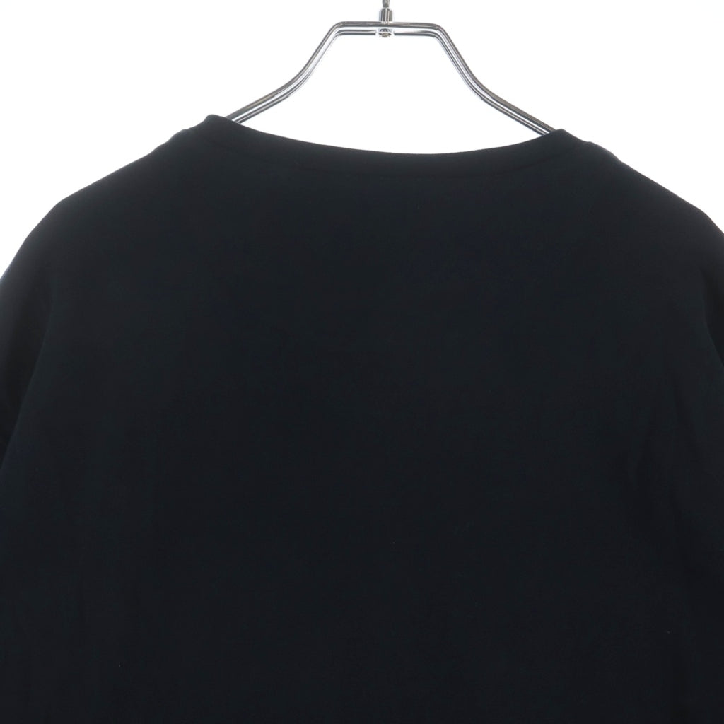 PRADA(プラダ) 23SS トライアングルロゴ クルーネックTシャツ UJN861 S232 240 ブラック