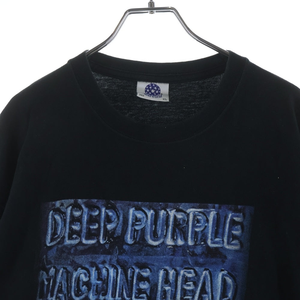 VINTAGE(ヴィンテージ) 00s DEEP PURPLE ディープパープル クルーネックTシャツ ブラック