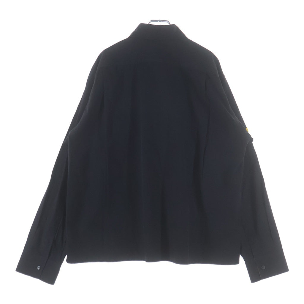 MARNI(マルニ) 20AW バイカラー長袖ボタンシャツ CUMU00128Q0 イエロー/ブラック