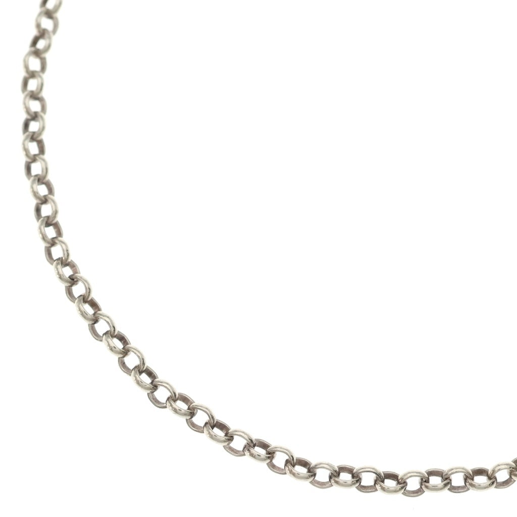 CHROME HEARTS(クロムハーツ) NECKCHAIN R18 ロールチェーンネックレス 18inch シルバー BCA083