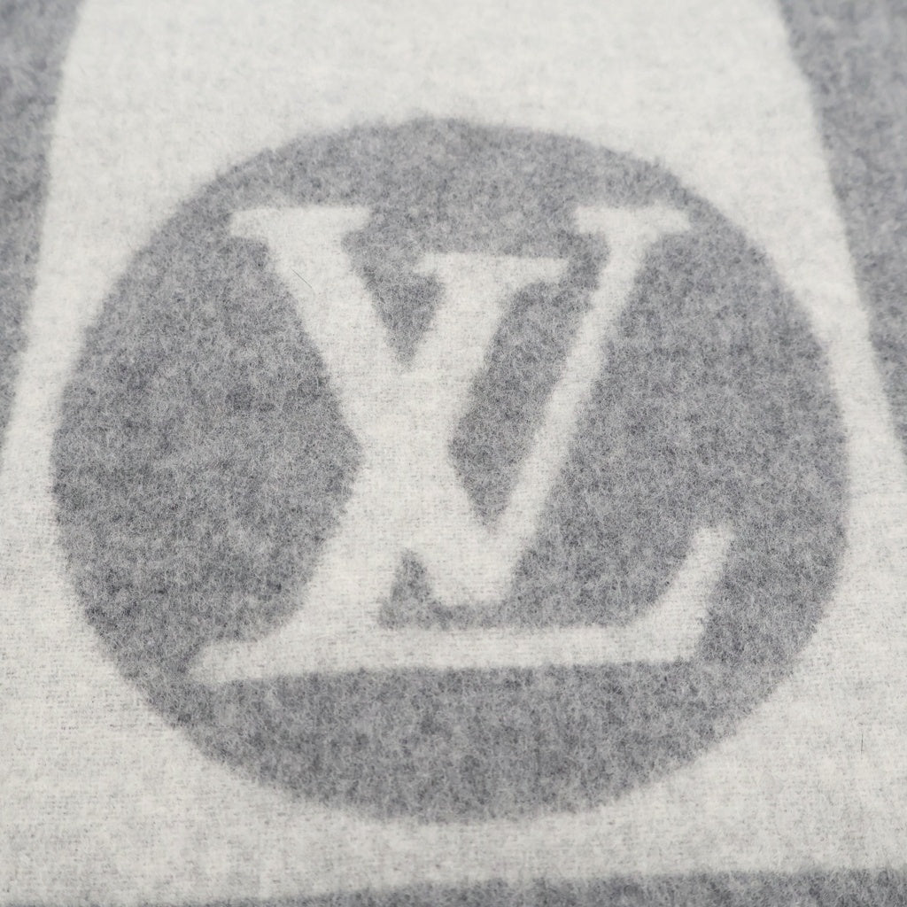 LOUIS VUITTON(ルイヴィトン) エシャルプ カーディフ マフラー M70484 グレー レディース