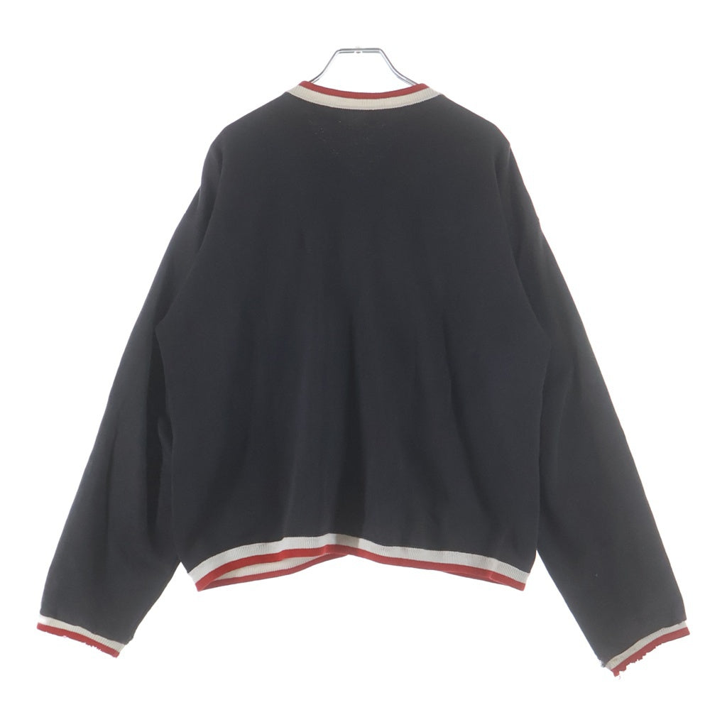 VINTAGE(ヴィンテージ) 60s 片爪IDEAL リブライン スウェット ジップアップジャケット ブラック
