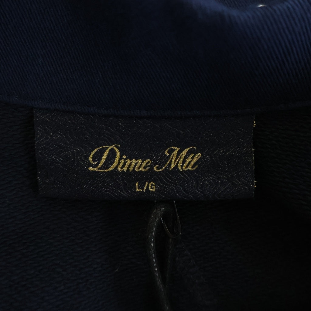 Dime(ダイム) Wave Rugby Sweater ウェイブラグビーセーター ラガーシャツ ネイビー