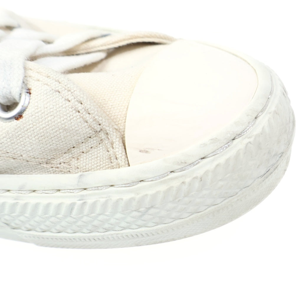 Martin Margiela 22(マルタンマルジェラ) STEREOTYPE LOW-TOP S57WS0261 ステレオタイプ キャンバス ローカットスニーカー ホワイト