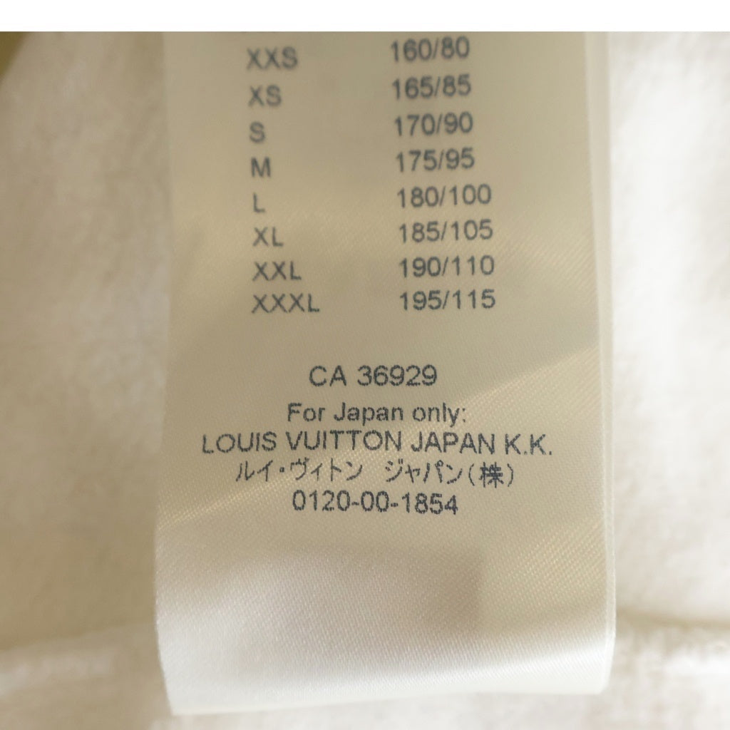 LOUIS VUITTON(ルイヴィトン) 20AW インサイドアウト フーディプルオーバーパーカー RM202Q NPH HIY48W ホワイト