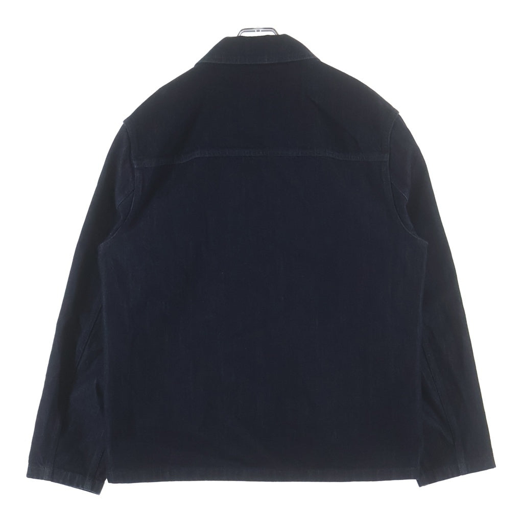 JIL SANDER(ジルサンダー) 26SS BLOUSON 132 GW リラックスフィット ボクシーシェイプ J22SW0089 デニムカバーオール ネイビー