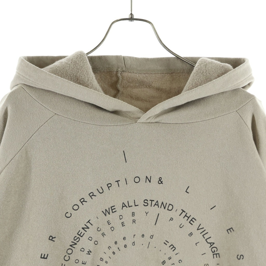 RAF SIMONS(ラフシモンズ) 03-04AW closer期 クローザー期 HOODIE フーディー パーカー ベージュ