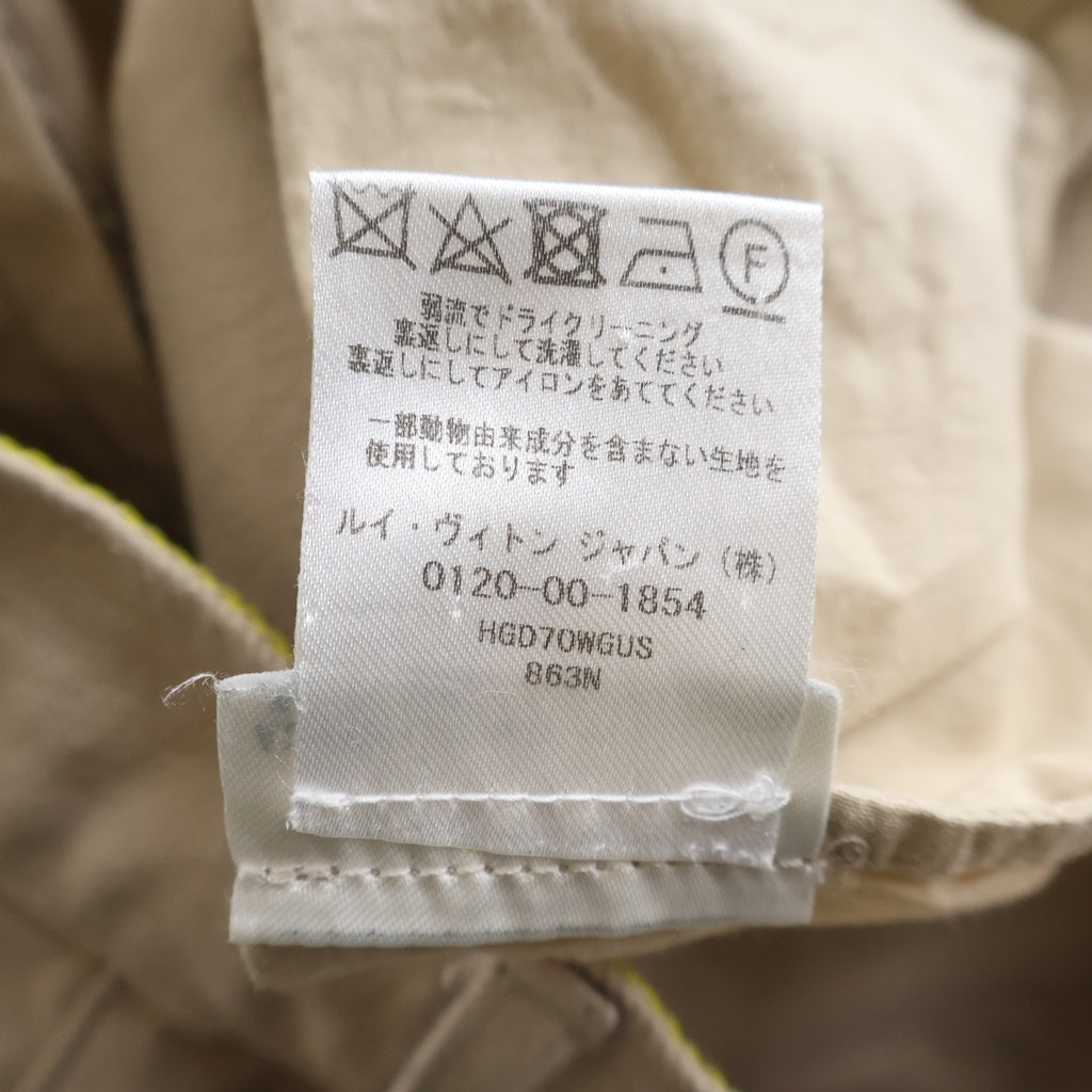 LOUIS VUITTON(ルイヴィトン) LVモノグラム パッチ デニム パンツ ベージュ HGD70WGUS