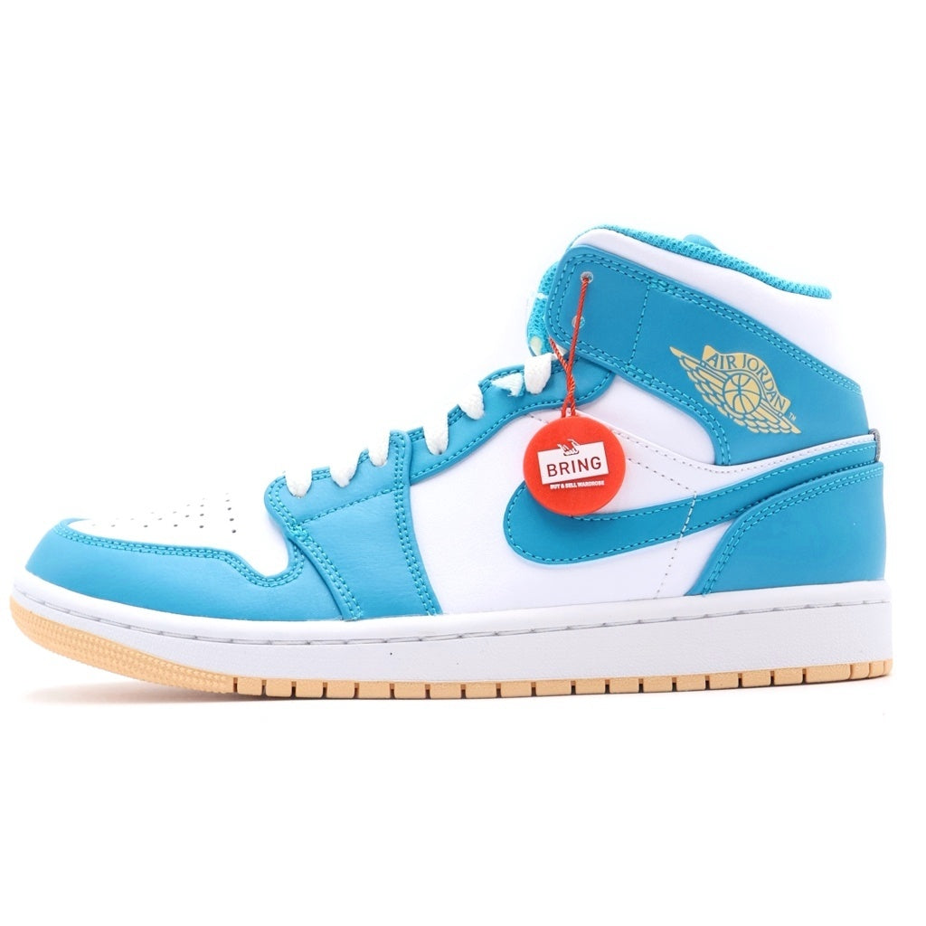 NIKE(ナイキ) AIR JORDAN 1 MIDD AQUATONE DQ8426-400 エアジョーダン1 ミッド アクアトーン ホワイト/ブルー 26cm/US8