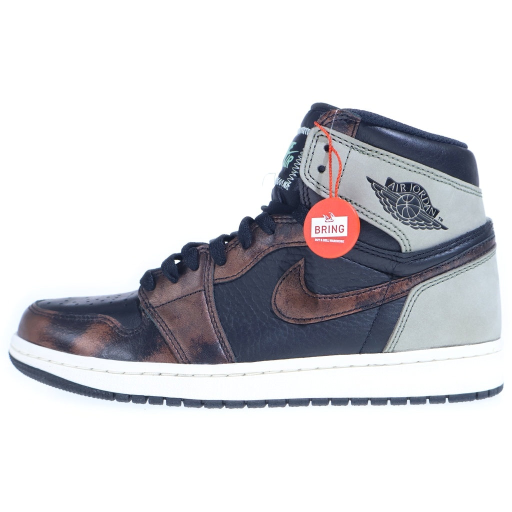 NIKE(ナイキ) Air Jordan 1 High OG エアジョーダン1 ハイ OG ラストシャドウ 555088-033 26.5cm/US8.5 ハイカットスニーカー