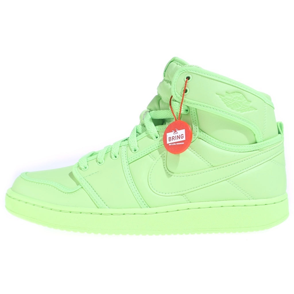 NIKE(ナイキ) ×Billie Eilish Air Jordan 1 High KO Volt ビリーアイリッシュ DN2857-330 27cm/US10 ハイカットスニーカー イエロー