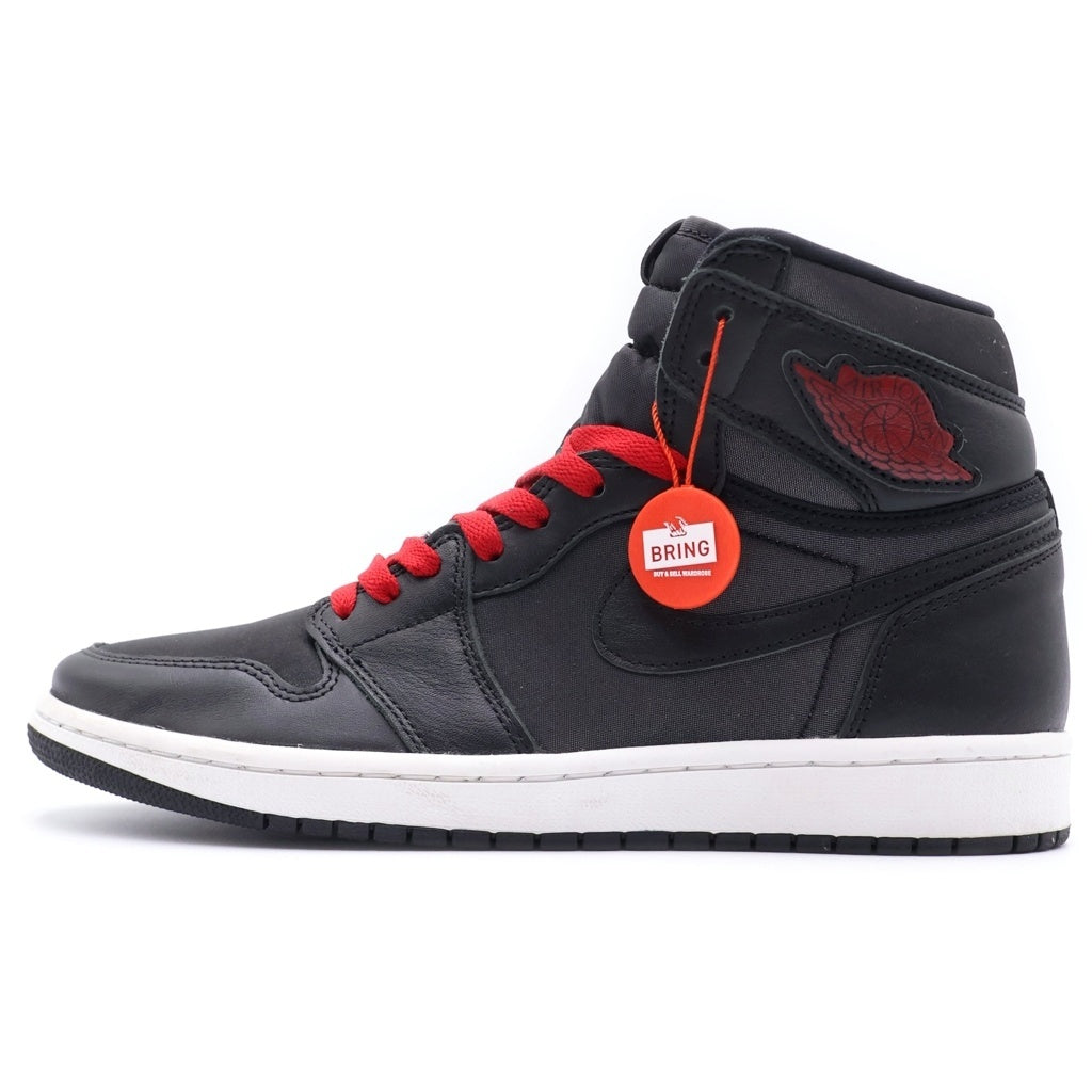 NIKE(ナイキ) AIR JORDAN 1 RETRO HIGH OG BLACK GYM RED 555088-060 エアジョーダン1 レトロ ハイカットスニーカー US10/28.0cm ブラック