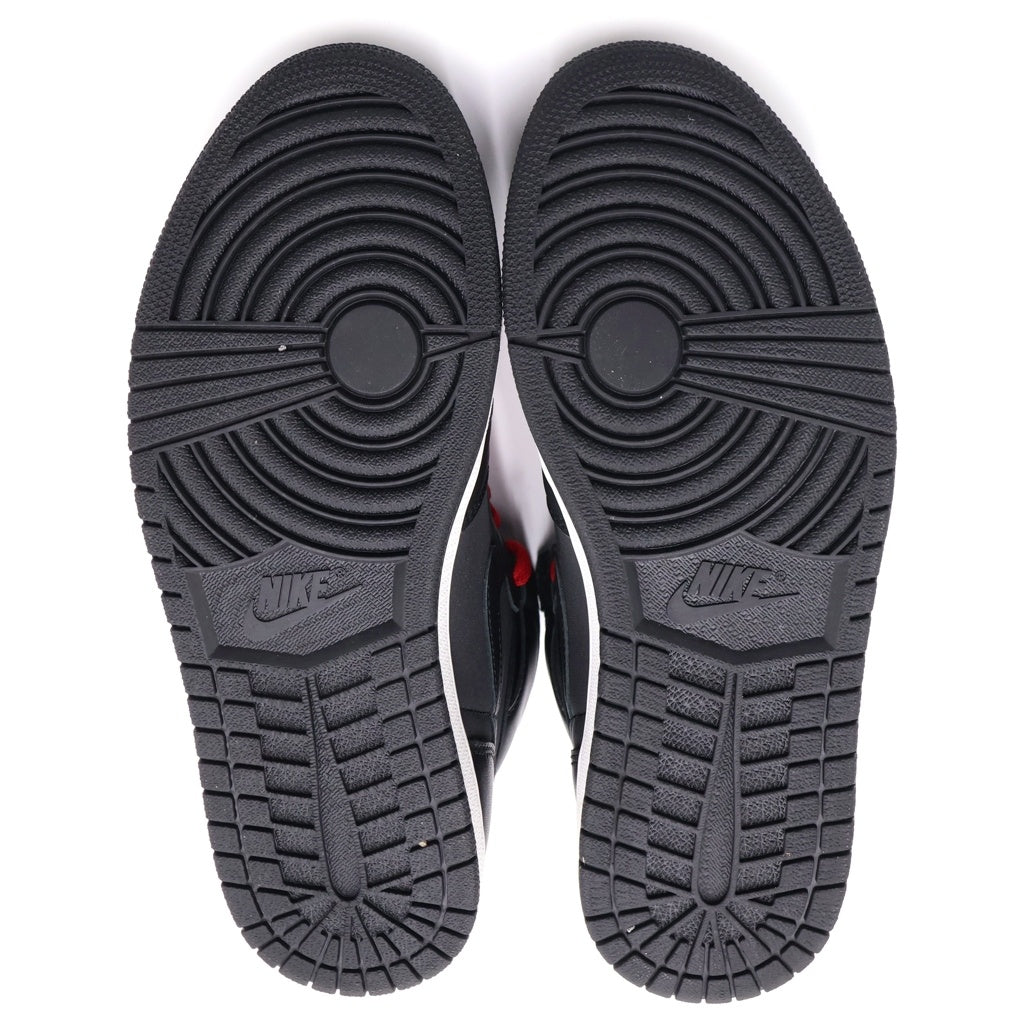 NIKE(ナイキ) AIR JORDAN 1 RETRO HIGH OG BLACK GYM RED 555088-060 エアジョーダン1 レトロ ハイカットスニーカー US10/28.0cm ブラック