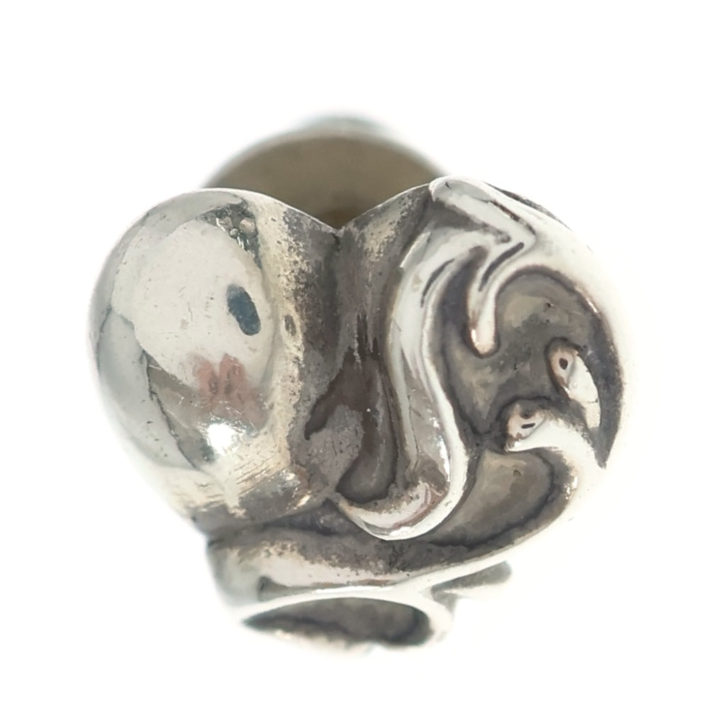 CHROME HEARTS(クロムハーツ) STUD HEART ハート スタッドピアス シルバー BCA112