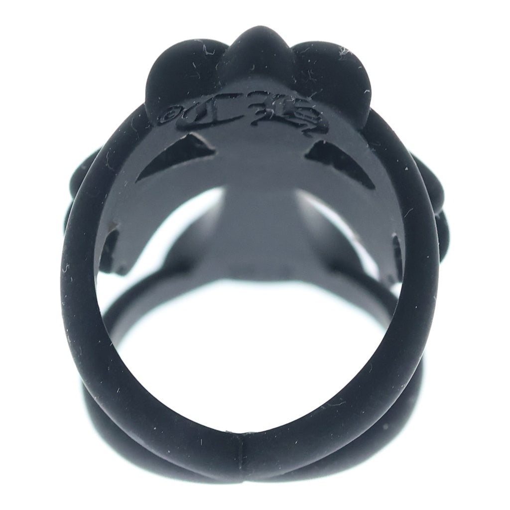 CHROME HEARTS(クロムハーツ) INFINITY CH CRS PLSTC インフィニティ CHクロス ラバーリング ブラック レディース